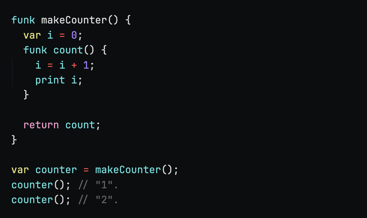 Interpreted Programming Language