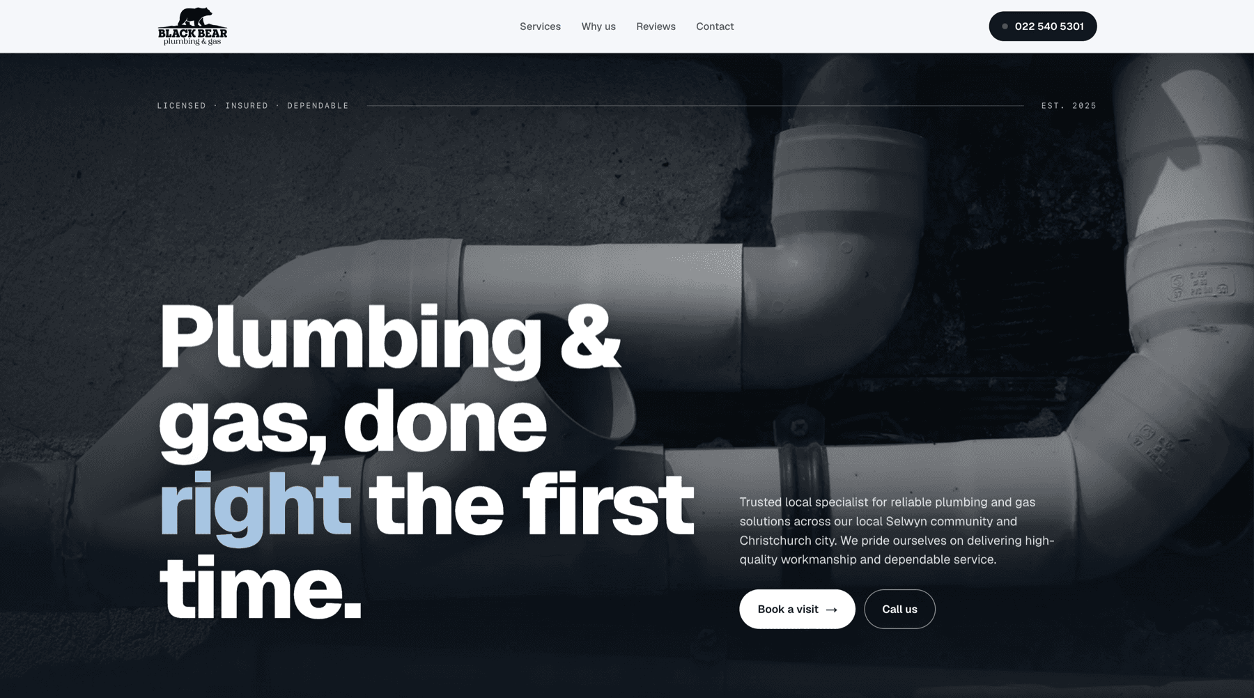 Black Bear Plumbing & Gas